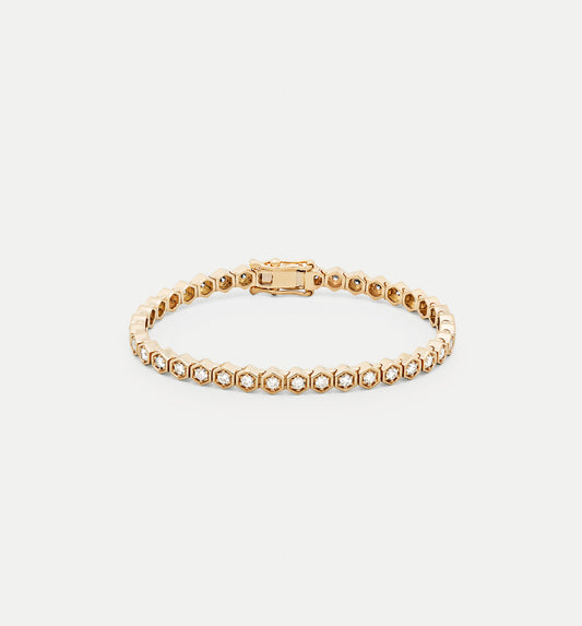 Fortis Medium Hexagon Bracelet