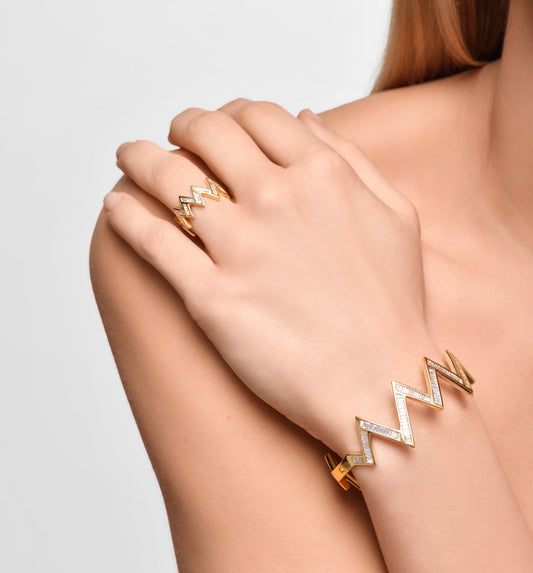 Creo Zig Zag Bangle