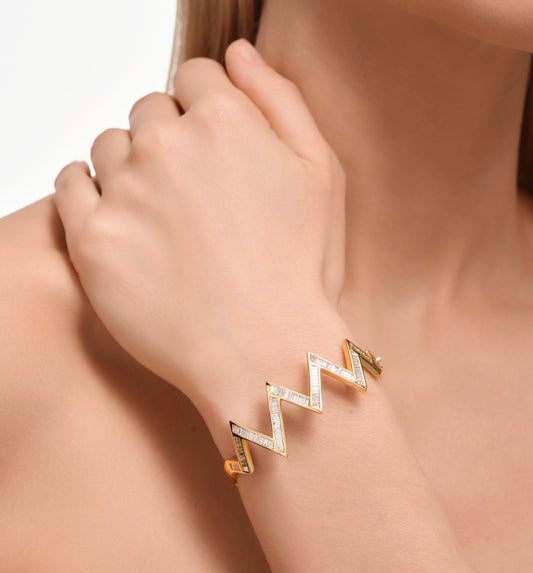 Creo Zig Zag Bangle
