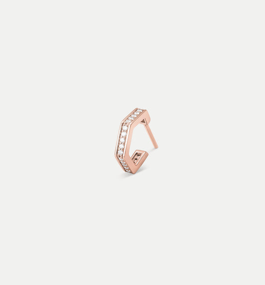 Fortis Small Hexagon Hoop