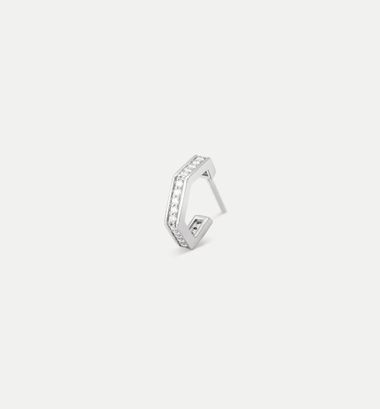 Fortis Small Hexagon Hoop