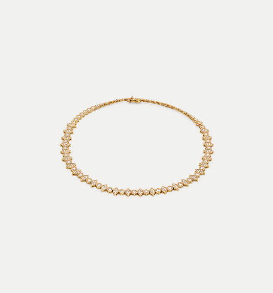 Fortis Mixed Hexagon Necklace