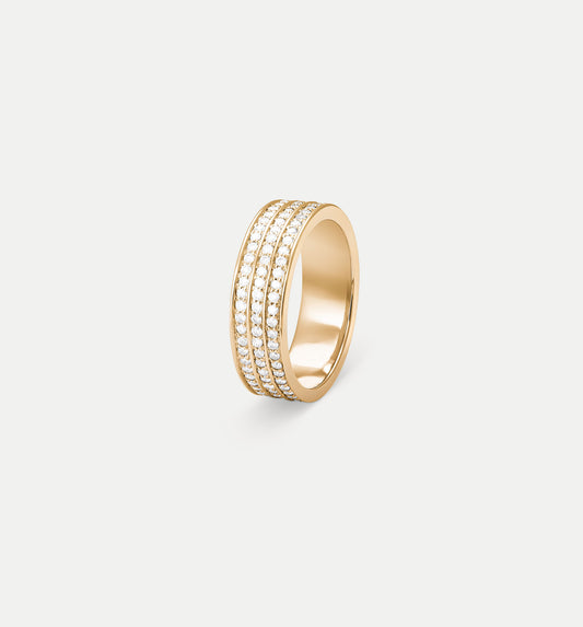 Fortis Triple Eternity Ring