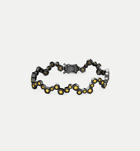 Fortis Multi Hexagon Bracelet