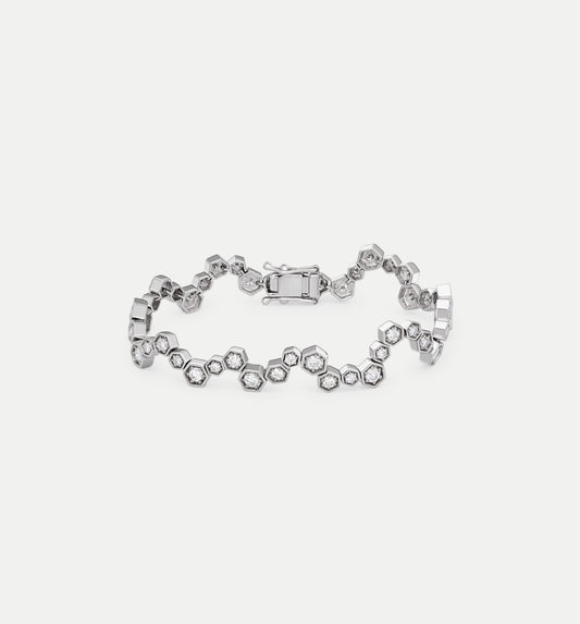 Fortis Multi Hexagon Bracelet