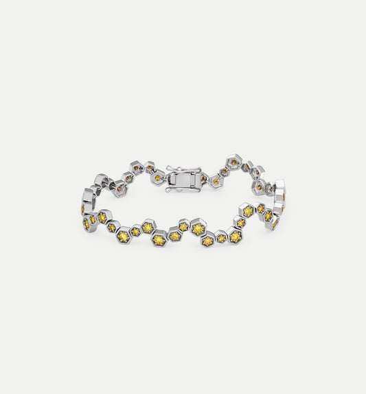 Fortis Multi Hexagon Bracelet