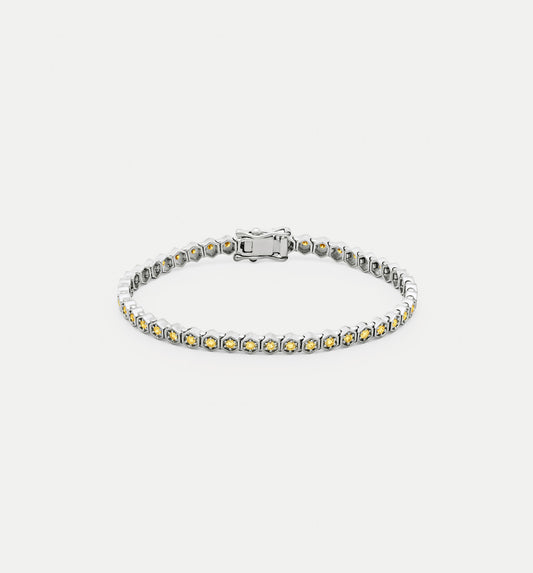 Fortis Small Hexagon Bracelet