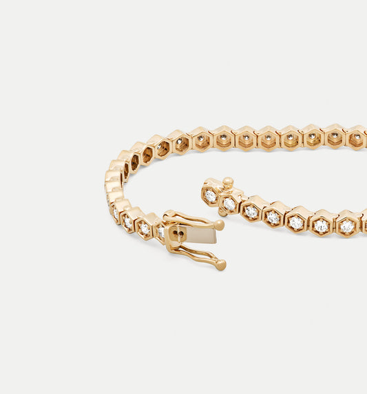 Fortis Small Hexagon Bracelet