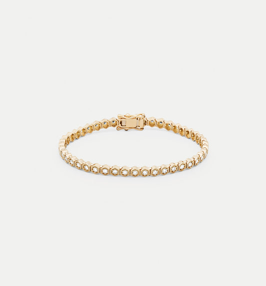 Fortis Small Hexagon Bracelet