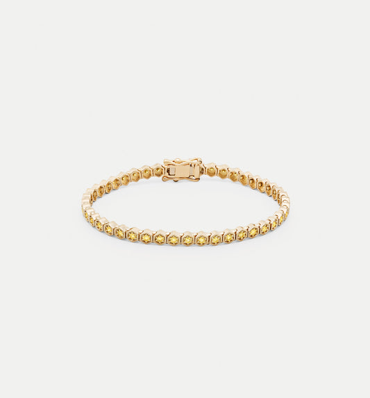 Fortis Small Hexagon Bracelet