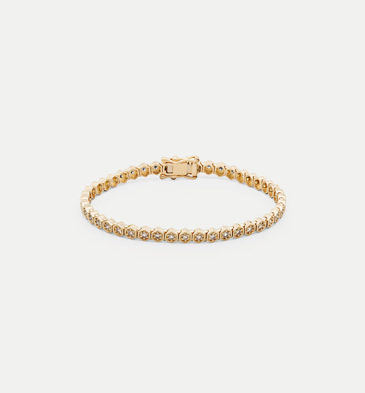 Fortis Small Hexagon Bracelet