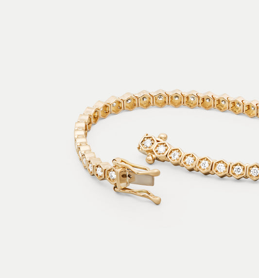 Fortis Medium Hexagon Bracelet
