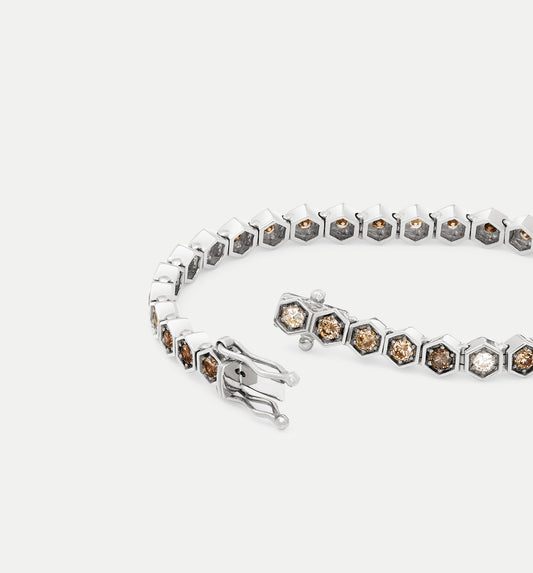 Fortis Large Hexagon Bracelet
