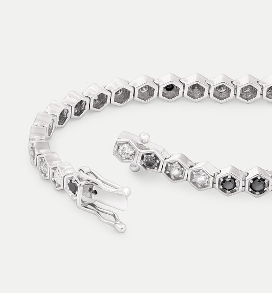 Fortis Large Hexagon Bracelet