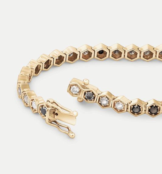 Fortis Large Hexagon Bracelet