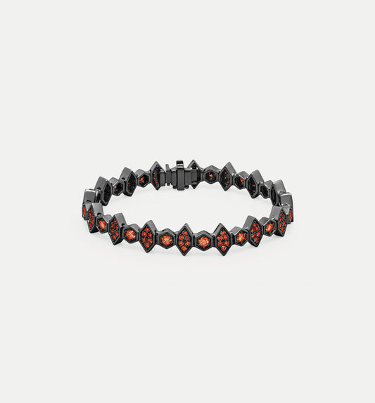 Fortis Medium Mixed Hexagon Bracelet