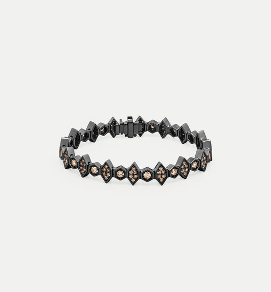 Fortis Medium Mixed Hexagon Bracelet