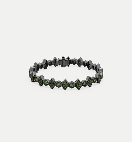 Fortis Medium Mixed Hexagon Bracelet