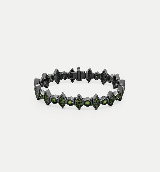 Fortis Large Mixed Hexagon Bracelet