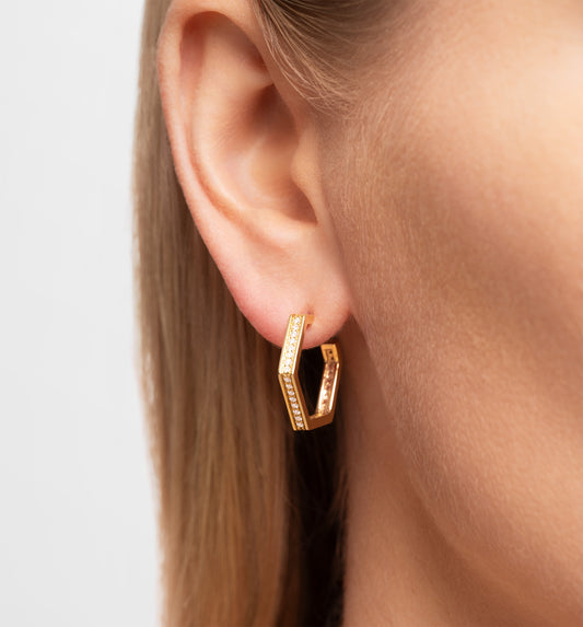 Fortis Large Hexagon Hoop