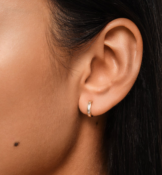 Creo Small Baguette Hoop