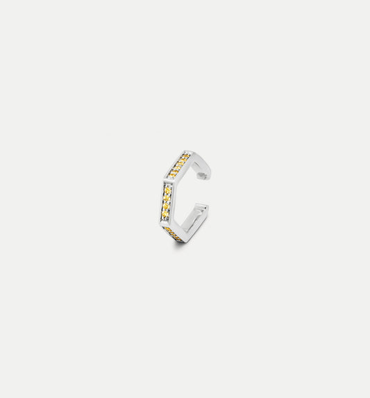 Fortis Hexagon Ear Cuff