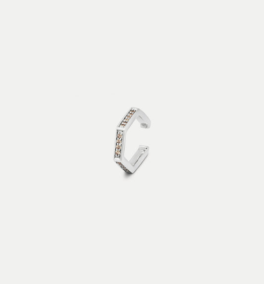 Fortis Hexagon Ear Cuff