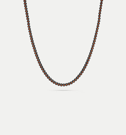Fortis Small Hexagon Necklace
