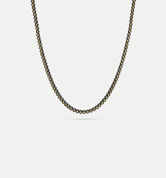 Fortis Small Hexagon Necklace