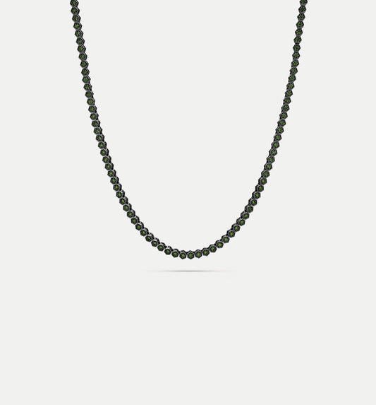 Fortis Small Hexagon Necklace