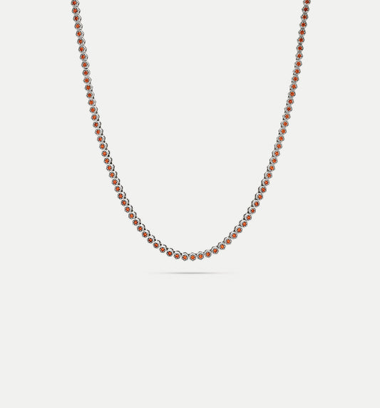 Fortis Small Hexagon Necklace