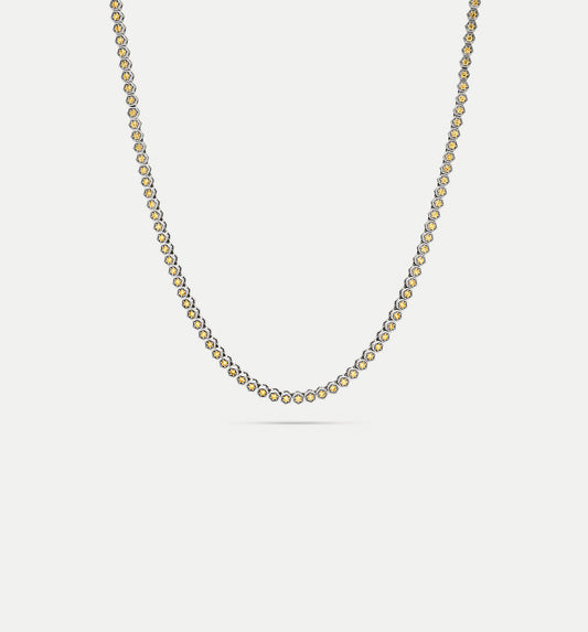 Fortis Small Hexagon Necklace