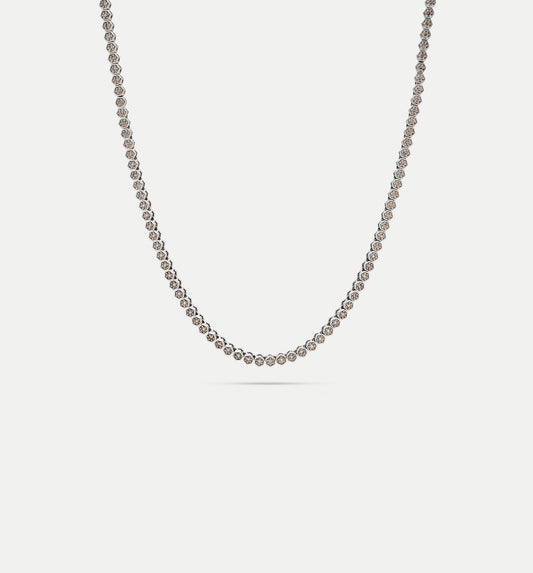 Fortis Small Hexagon Necklace