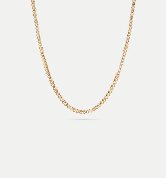 Fortis Small Hexagon Necklace