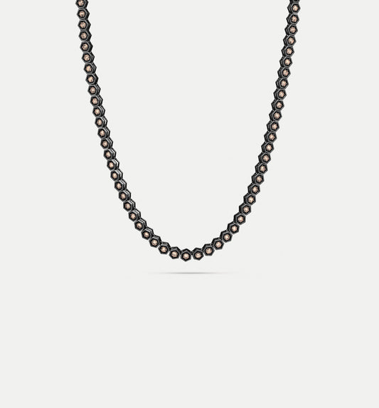 Fortis Medium Hexagon Necklace