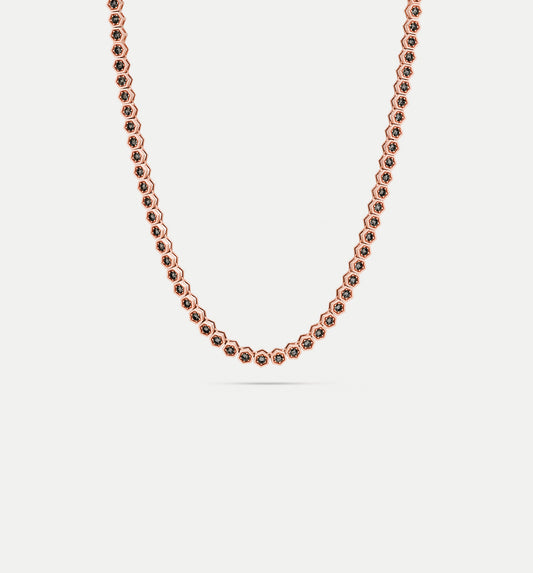 Fortis Medium Hexagon Necklace