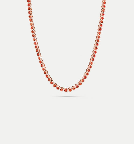 Fortis Medium Hexagon Necklace