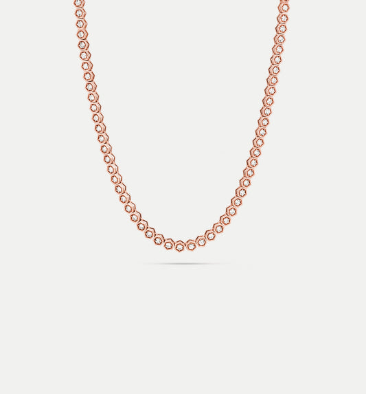 Fortis Medium Hexagon Necklace