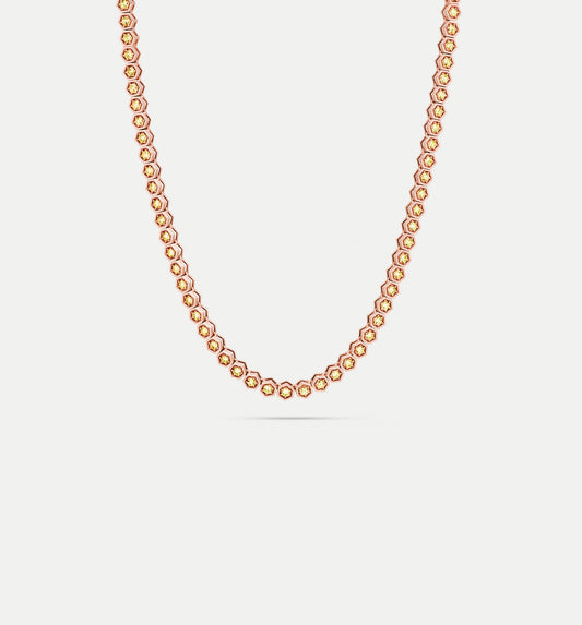 Fortis Medium Hexagon Necklace