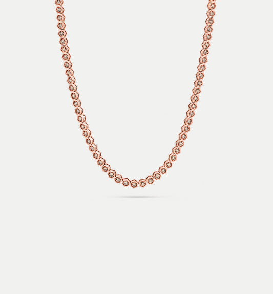 Fortis Medium Hexagon Necklace