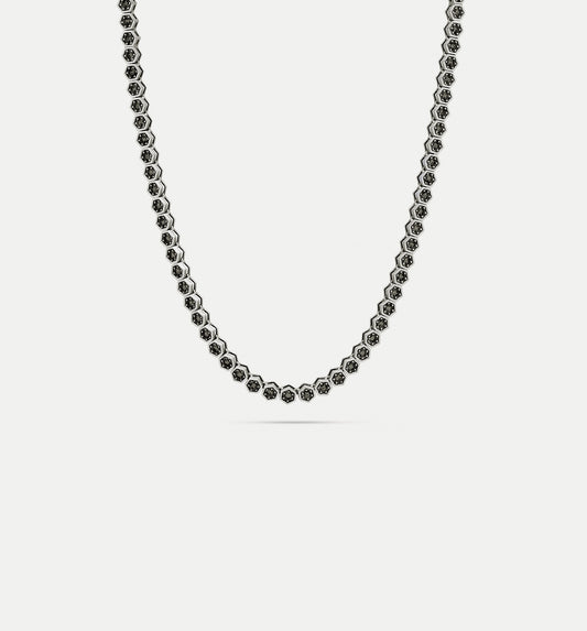 Fortis Medium Hexagon Necklace