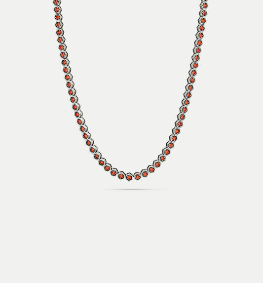 Fortis Medium Hexagon Necklace