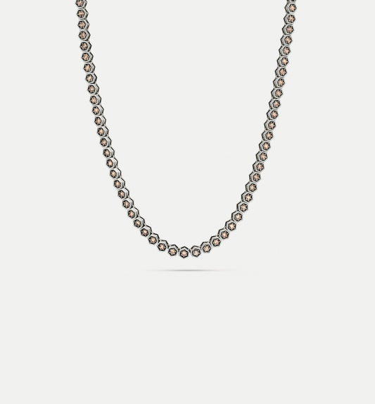Fortis Medium Hexagon Necklace