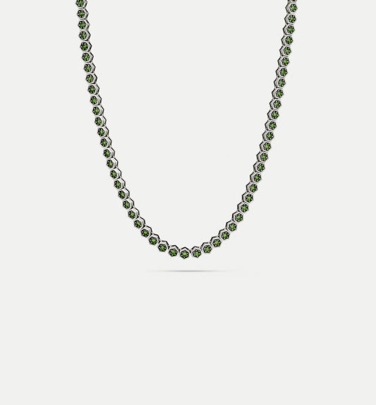 Fortis Medium Hexagon Necklace