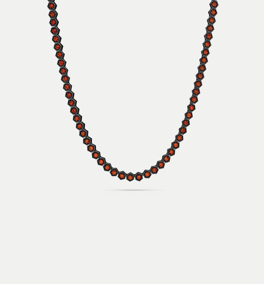 Fortis Large Hexagon Necklace