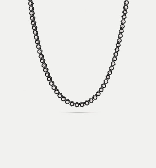 Fortis Large Hexagon Necklace