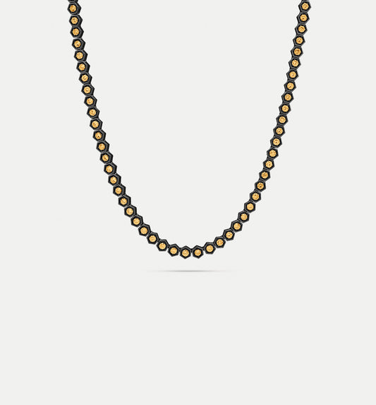 Fortis Large Hexagon Necklace