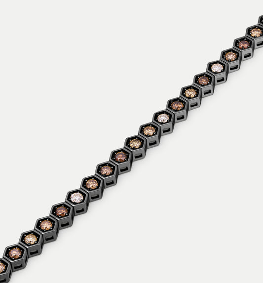 Fortis Large Hexagon Necklace