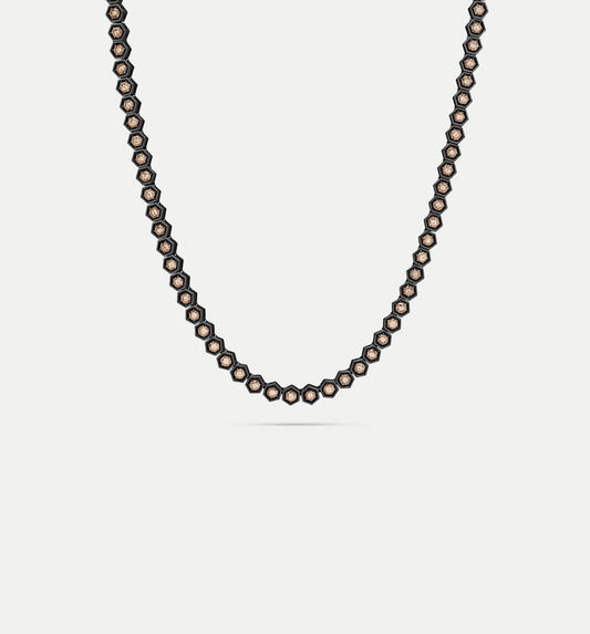 Fortis Large Hexagon Necklace