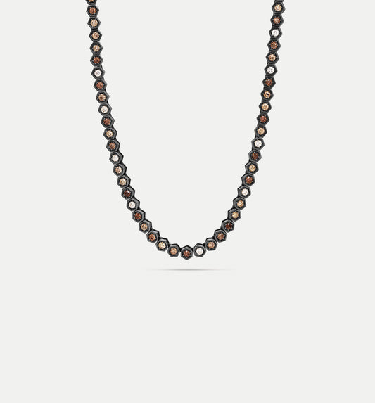 Fortis Large Hexagon Necklace